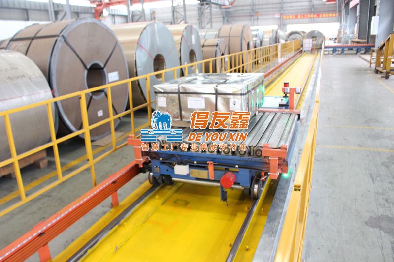 钢铁钢板行业-RGV自动化输送线